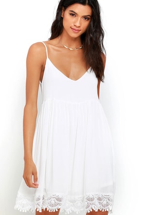 Little White Dresses-Long &amp- Short White Dresses for Women