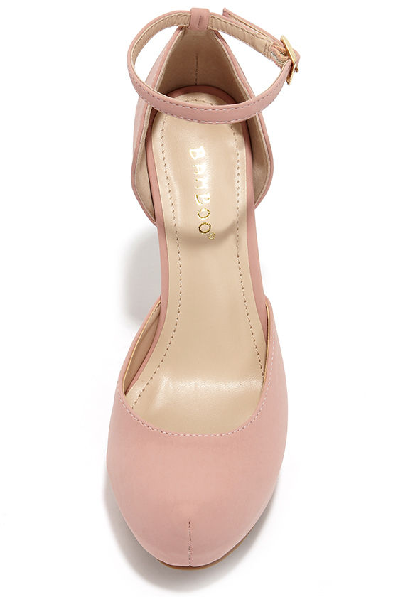 Pretty Pink Heels - Platform Heels - High Heels - $32.00